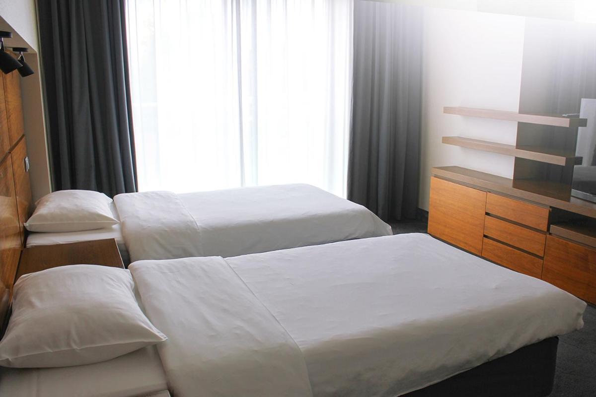 Willa Port Ostróda Dış mekan fotoğraf A bedroom at the hotel